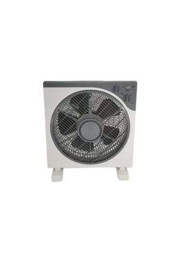 12寸白配灰色转叶扇 趴地扇