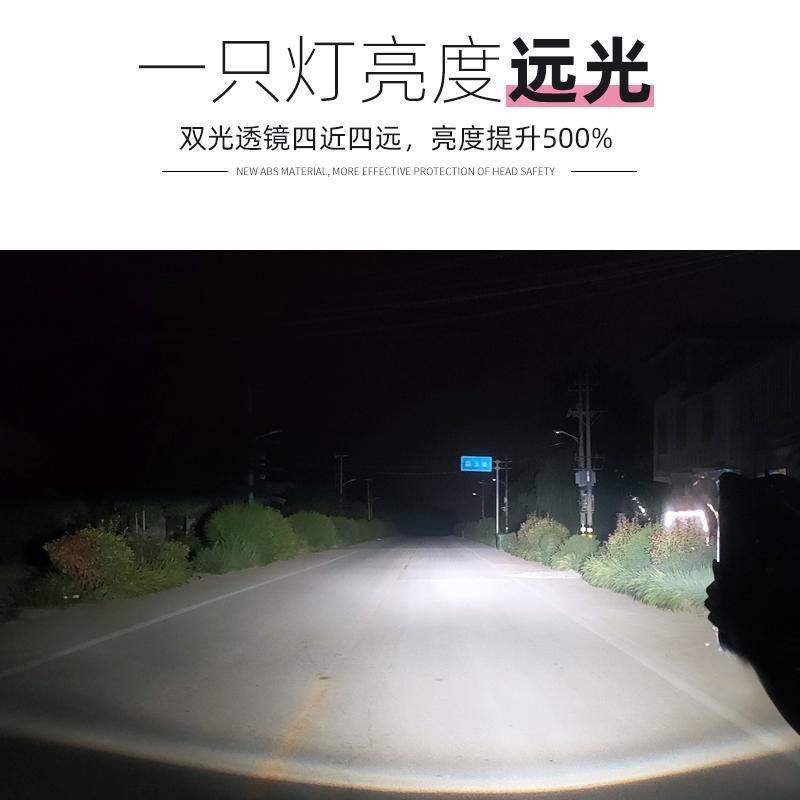 原厂陕汽德龙新m3000x3000大灯原厂德龙h3000大灯双透镜LED大灯