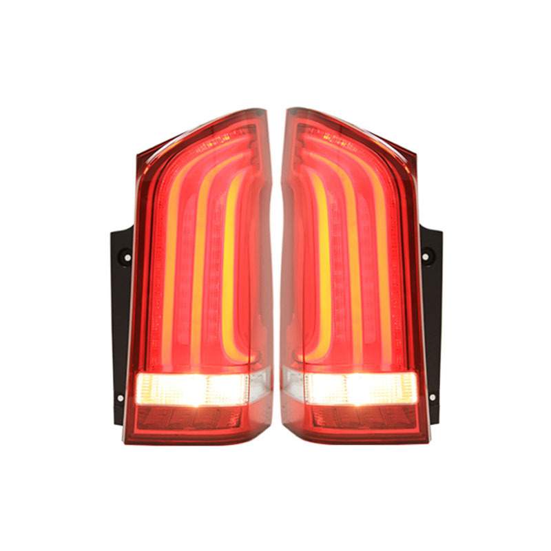 适用于16-21款奔驰威霆尾灯总成vitoV260改装LED行车灯流水转向