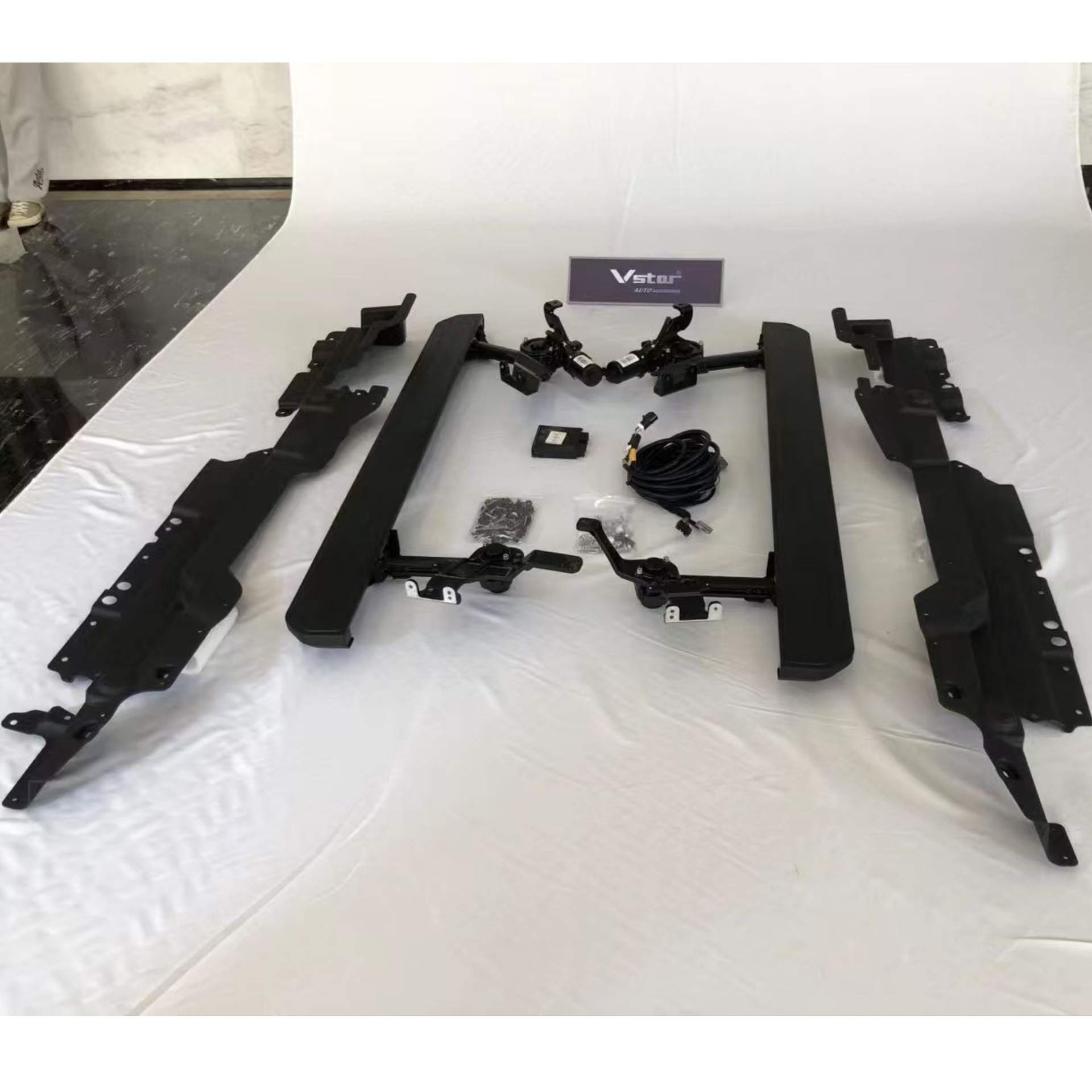 Vstar威世适用于路虎卫士原厂款电动踏板越野车升级改装自动伸缩