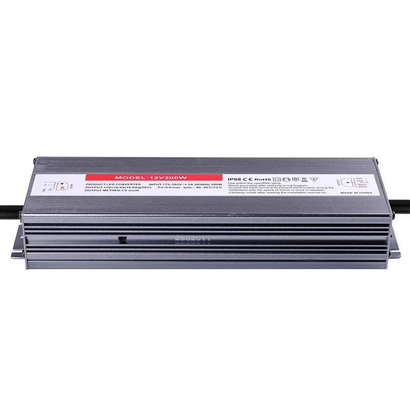 100/200/300W泳池灯水下灯DC直流开关电源220V转12/24V电子变压器