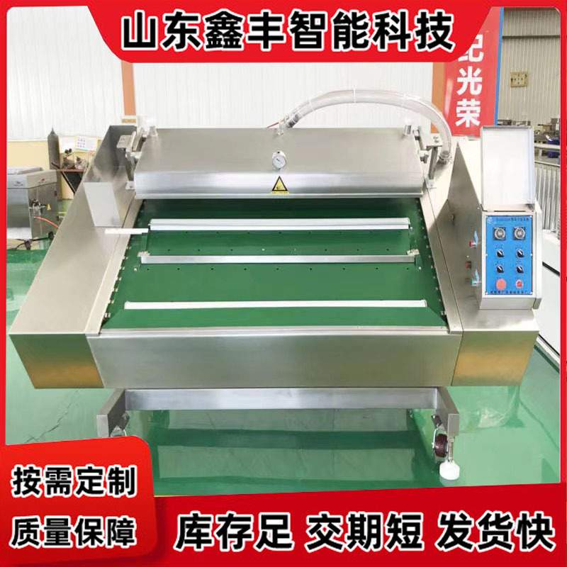 现货DZ-1000型全自动真空机滚动式双封条唇膜眼膜真空包装机