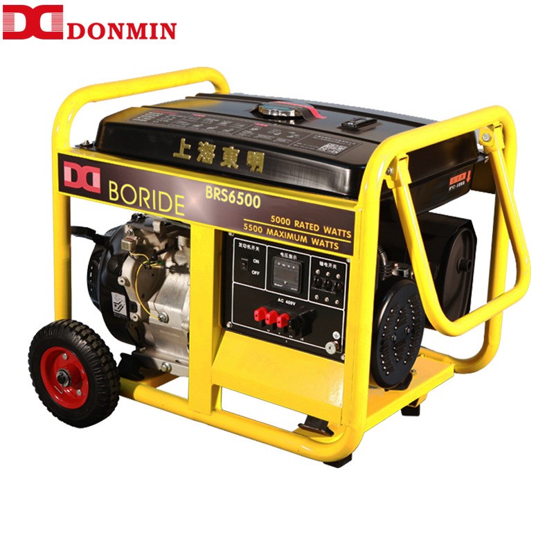 速发东明三相电5kw小型工业户外移动式汽S发 BR56油00