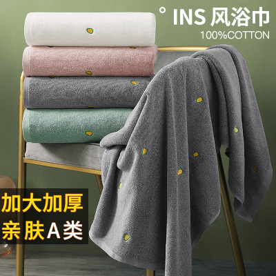 速发浴巾家用吸水成人全棉情侣款一新2025对款厚加风大裹巾