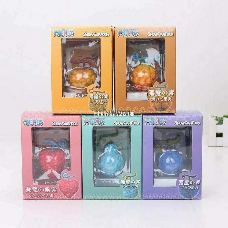 现货速发-6cm  Piece Figure  Devil Fruit Cursed Fruit-