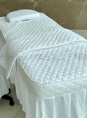 动美容床简床罩4件套含床套被PZP子凳约子套美容电院使用床笠