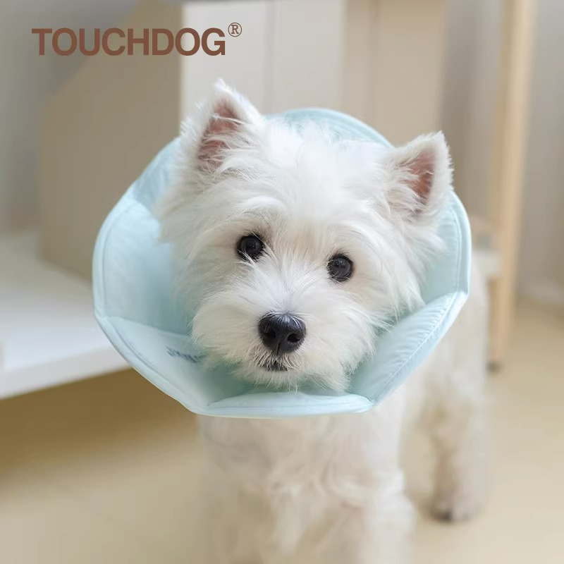 touchdog伊丽莎白圈猫咪狗狗通用防水项圈防舔咬脖圈宠物头套绝育