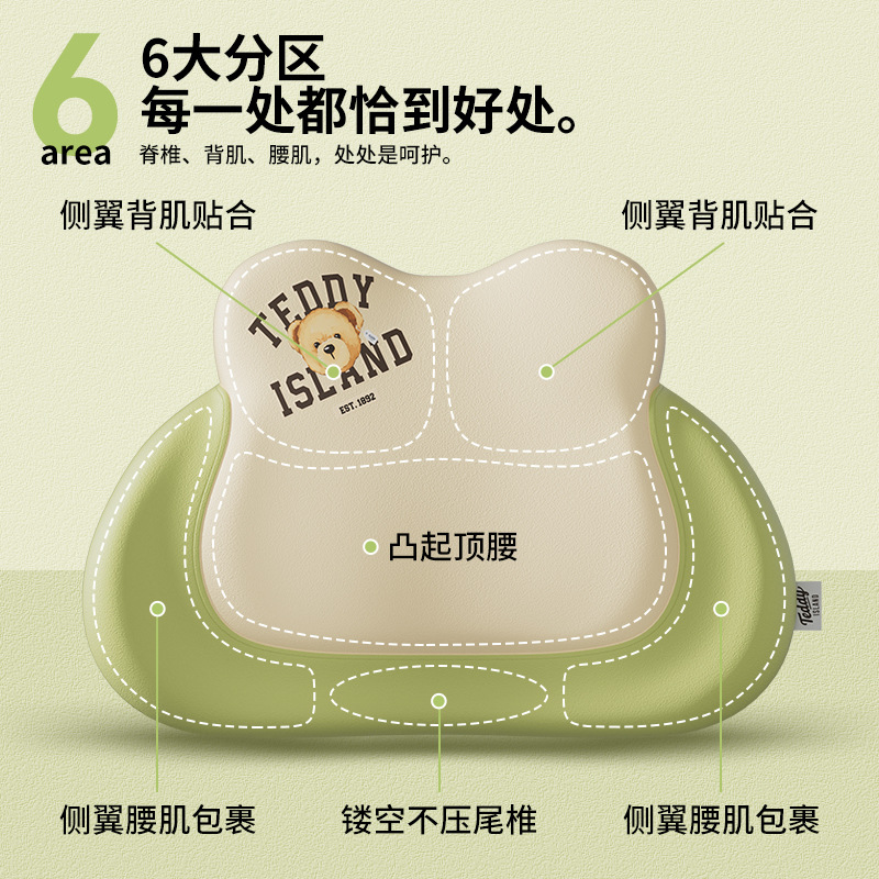 汽车腰靠头枕卡通可爱办公室腰靠靠垫护腰久坐座椅靠背腰托腰枕垫