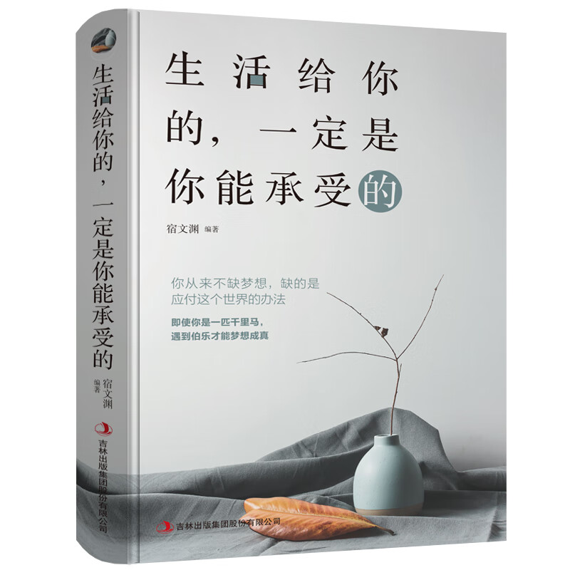 生活给你的一定是你能承受的 控制情绪管理 调整心态的做事
