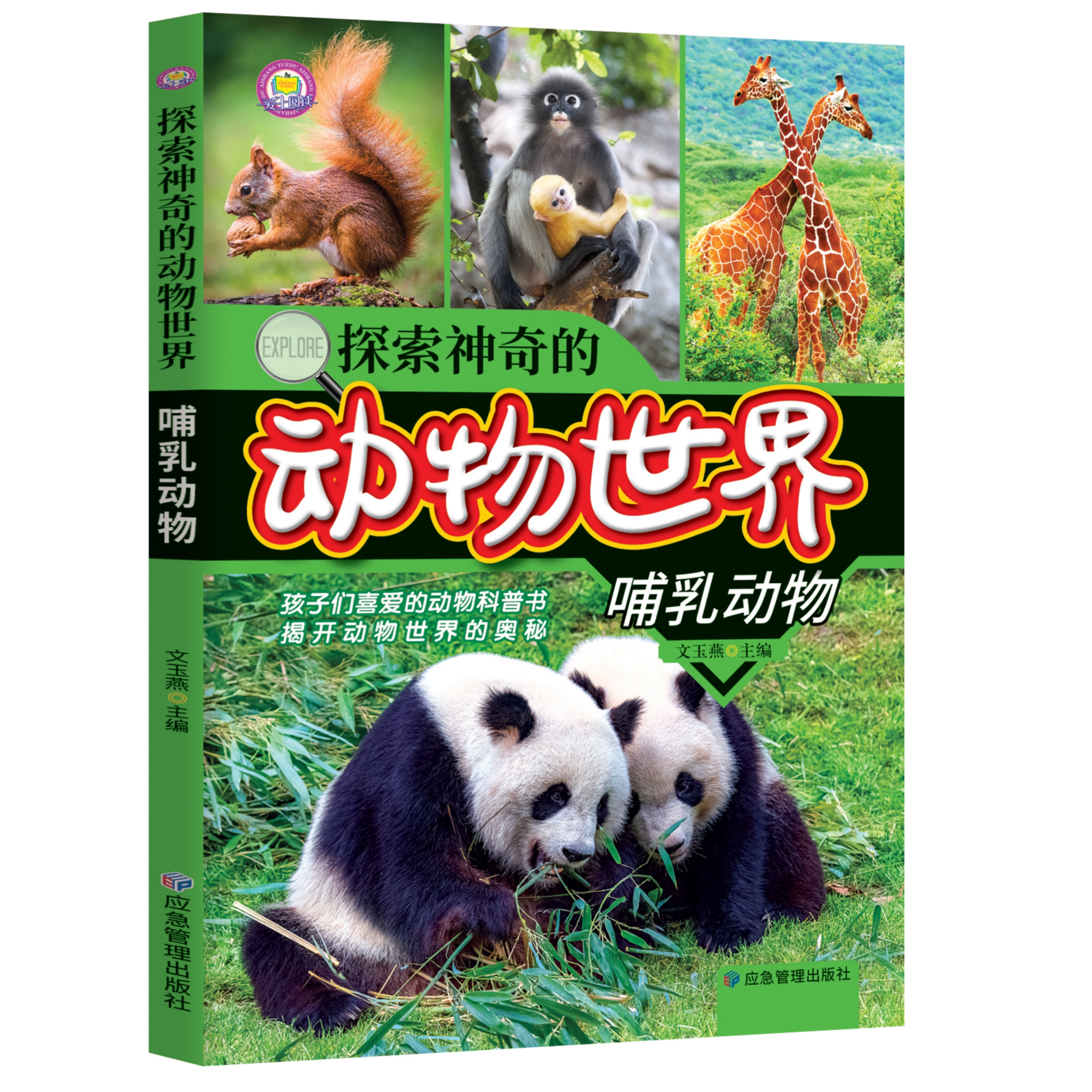 探索神奇的动物世界-哺乳动物 正版孩子们喜欢的动物知识科普书籍