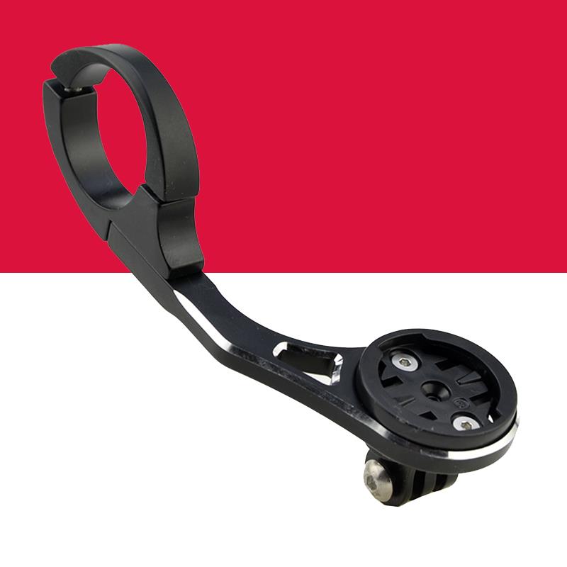 自行车铝合金码表延长架摄像机前灯吊装下挂架适用于黑鸟迈金行者