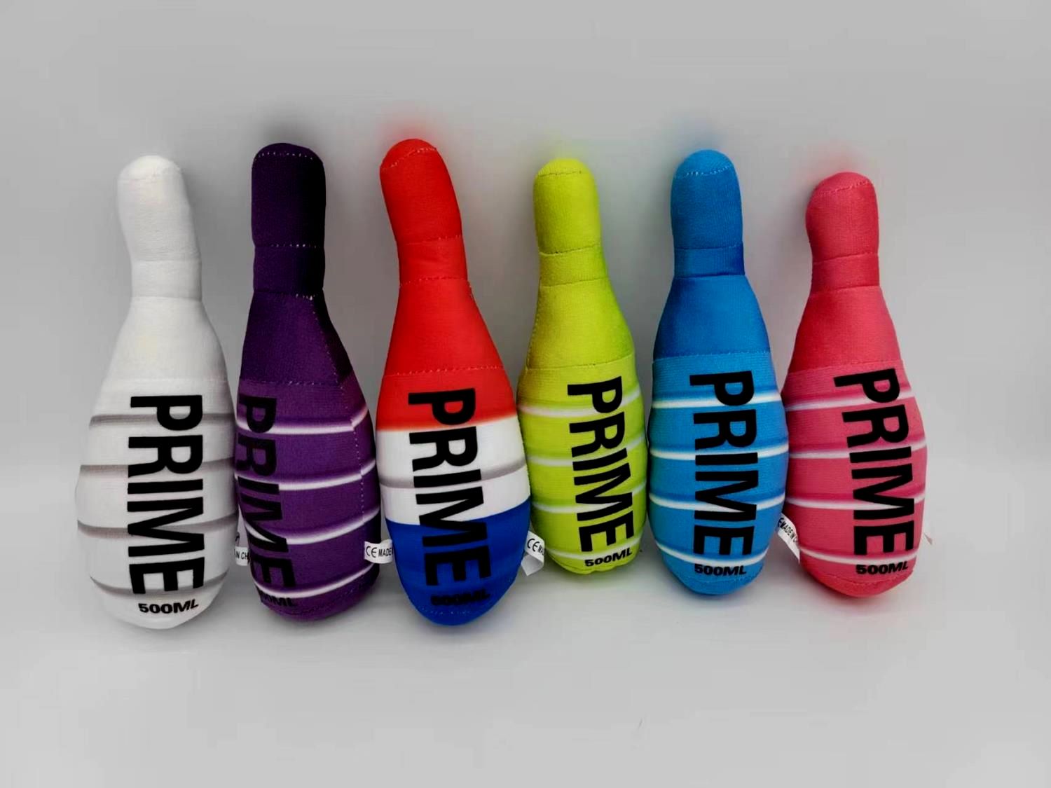 跨境新品Prime功能能量饮料毛绒公仔多规格饮料瓶子毛绒娃娃现货