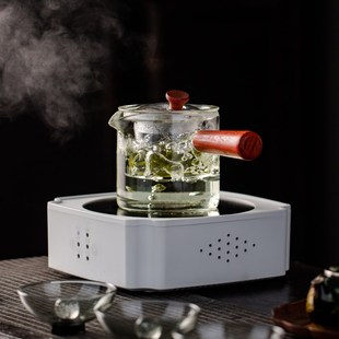 加厚玻璃耐高温烧水泡茶白茶电陶炉煮茶炉 煮茶壶煮茶器新款