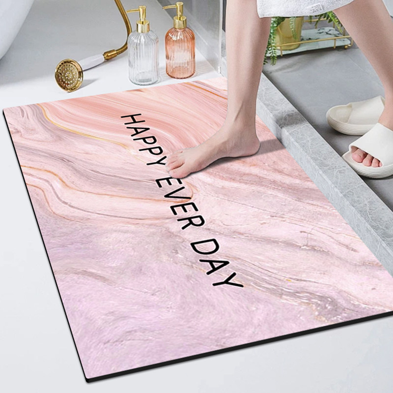硅藻泥软垫厕所进门强吸水脚垫定制家用门口卫生间北欧风浴室地垫,个性定制/设计服务/DIY,地毯/地垫定制,淘宝优惠券,粉丝福利购,淘宝优惠卷