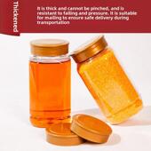 蜂蜜瓶塑料瓶1.0kg高端加厚1斤蜂蜜包装 瓶1.0kg食品级透明密封罐