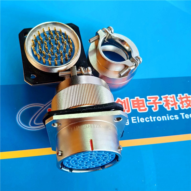 圆形航插件Y11P-2041ZK10 ZJ10 Y11P-2041TK2 TJ2  41芯插头插座