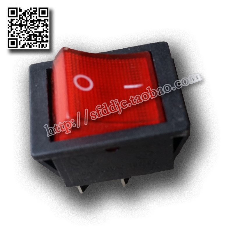 时风电动轿车雾灯开关 船型翘板雾灯开关 四线 双刀单掷翘板开关