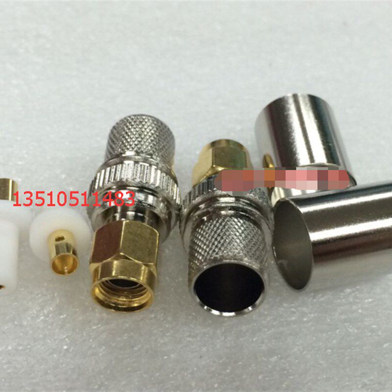 射频RP-SMA-J-7工业级AP馈线 SMA公反极高频跳线接头 SMA内孔-7D