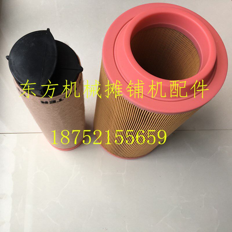 悍马压路机空气滤芯 悍马3625HT空滤 机滤  柴滤油水分离器 配件图片