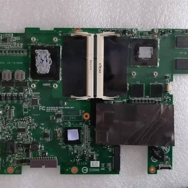 雷蛇razer RZ09-010 RZ09-01020102-R3W1 I7-4702HQ gtx850m主板