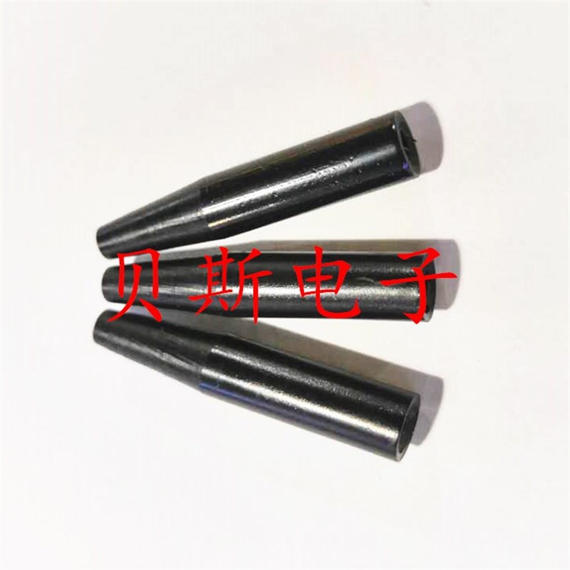 尖头黑色防静电压棒6*10/12/13/15/20/25/30mm尼龙棒M3牙 POM棒