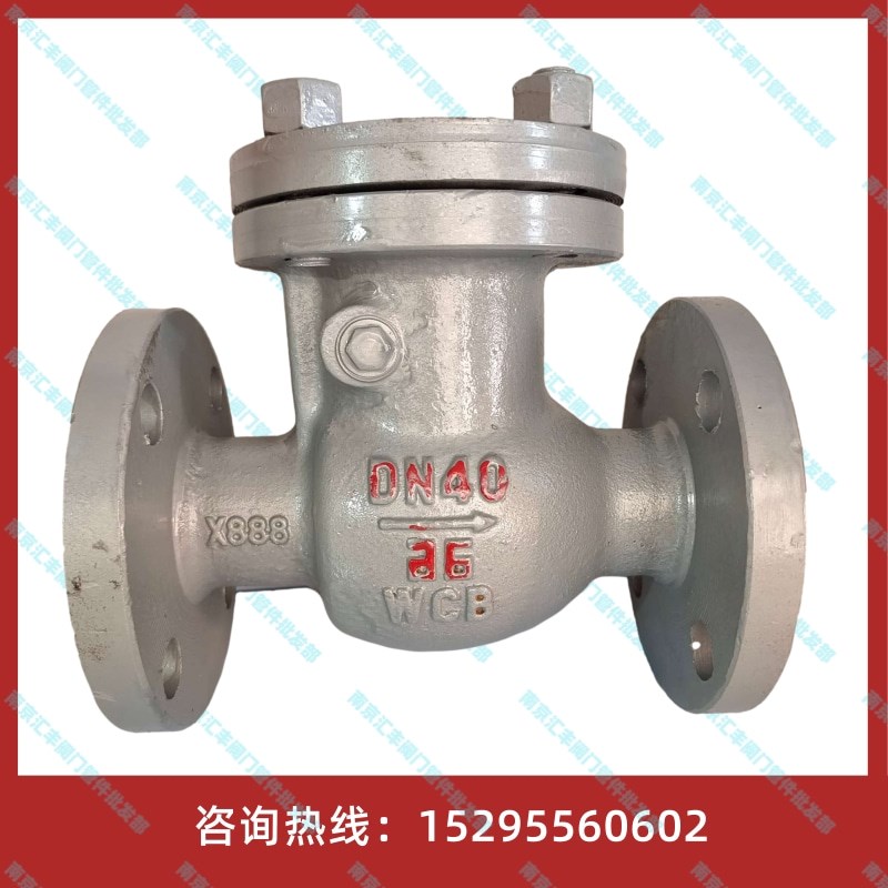 H44H-16C 铸钢法兰止回阀 DN15 DN20 DN25 DN32 DN40 DN50-DN200