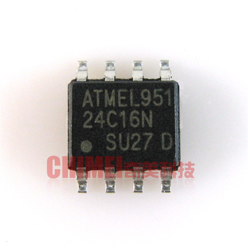 【全新原装】24C16 AT24C16N 贴片封装 存储器 IC集成电路 零配件