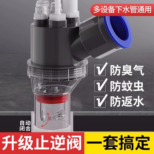 厨房水池下水管全套下水排水管配件水槽下水器洗碗槽池菜盆防臭