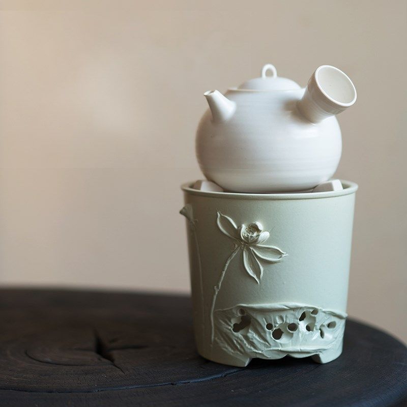 围炉煮茶全套复古中式电陶炉炭炉C明火炉三用家用取暖煮茶电烧炉,餐饮具,煮茶炉,淘宝优惠券,粉丝福利购,淘宝优惠卷