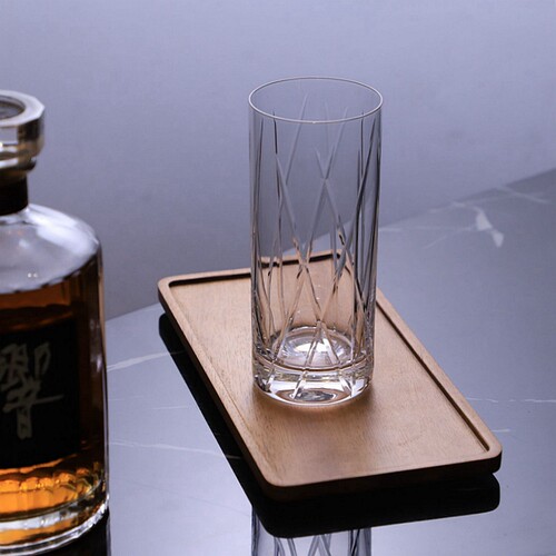 酒吧器皿手c工刻花水晶玻璃杯科林杯 鸡尾酒杯 长饮杯 果汁杯 水