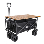 露营车户外营地车可折叠小推车野餐拉杆车拖车桌板超X大野营手拉