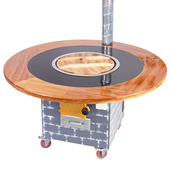 柴火灶家用烧木柴农村移s动灶台户外大锅台柴火鸡专用灶铁锅炖锅