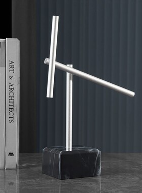 创意桌面摆件永动机钢铁侠办公室C科技感反重力自转动混沌摆装饰