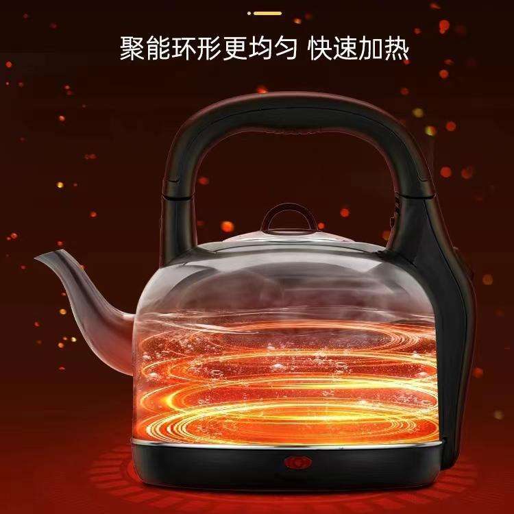 加厚电热水壶4.2L大容量不锈钢家用烧水电茶壶
