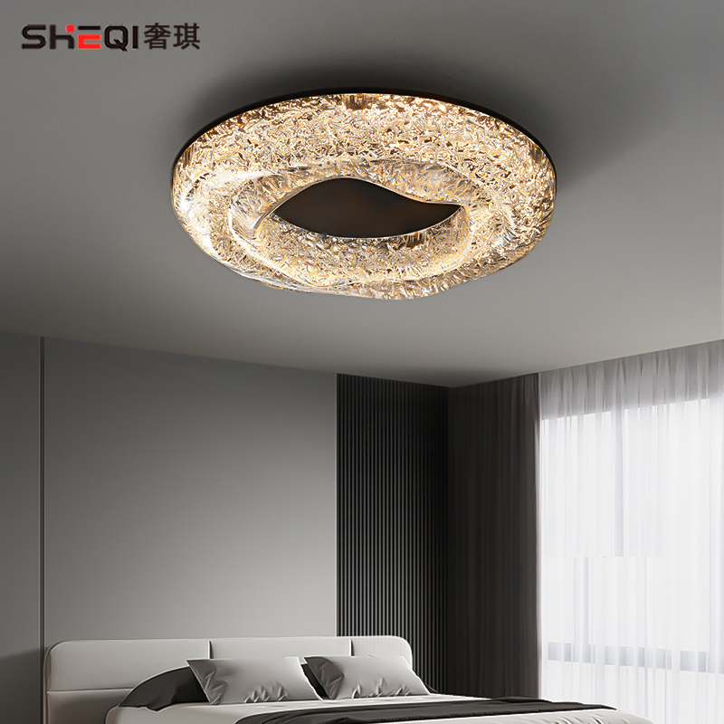 2025新款意式极简卧室吸顶灯现代简约轻奢高级感护眼主卧中山灯具