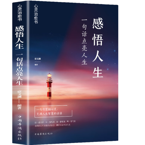 感悟人生 一句话点亮人生 提升心灵修养的人生格言 成功励志书籍