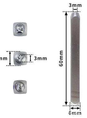 OWP42PC艺术字钢体母数字钢号码钢英文号码字钢字模字冲冲子