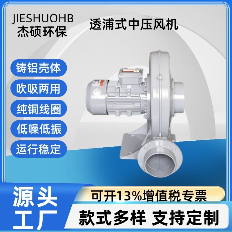 铝合金透浦式中压风机防爆隔热