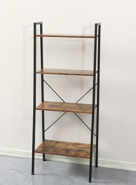 分层梯形置物架房落地铁物艺储架家用4B024B厨客厅卧室纳收简易书