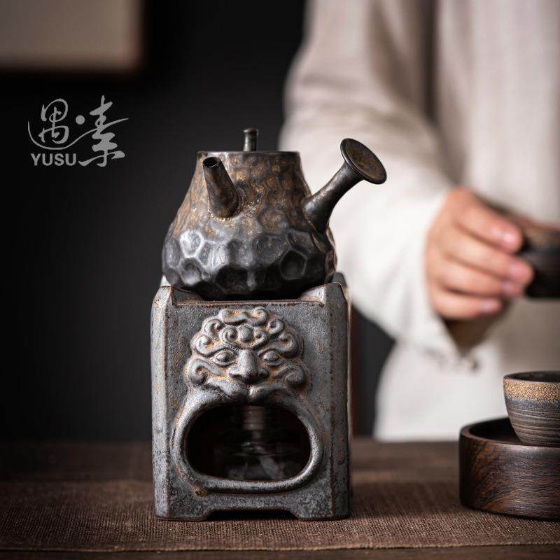 炉家用煮炉水户外XEN酒精灯陶瓷煮茶器煮酒烧壶小温茶茶炉茶壶底