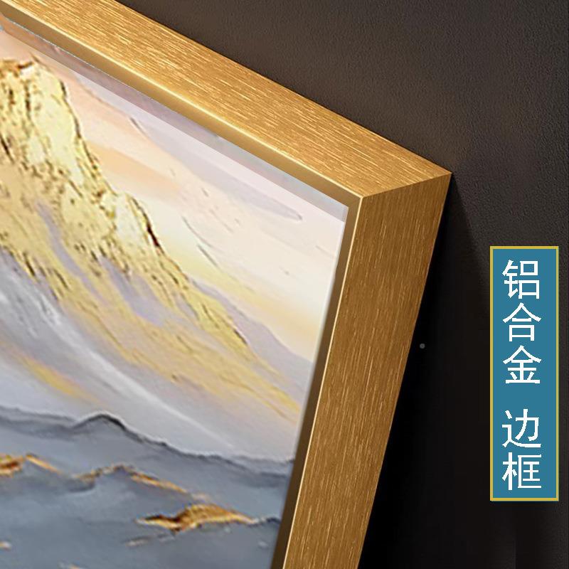 店聚宝盆入户玄关酒装饰画西墙聚过道尽头村xwUzXtXP挂画大芬油画图片