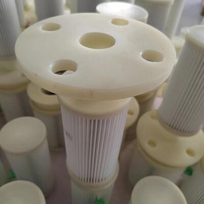 化粉体长滤筒替代工布袋褶皱折叠式花板细孔滤芯ZLS烧开结网滤芯