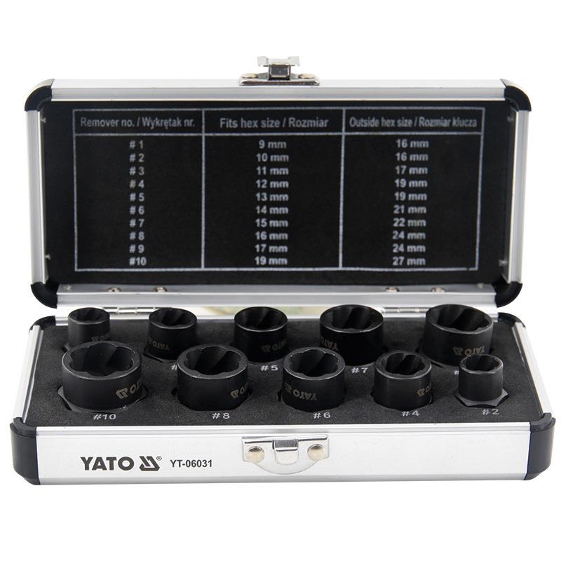 易尔拓(YTO)取铬钒钢款汽车轮胎螺帽出器破损母螺螺栓螺丝坏螺A套