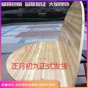 ft实木酒对折桌叠圆面大圆.桌板家用16米店1.8米餐桌杉木ZQF圆台