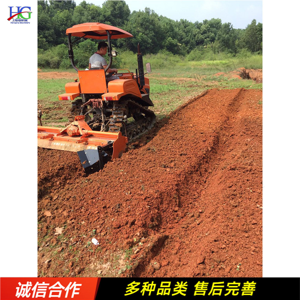 大棚蔬菜油菜旋耕开沟培土机