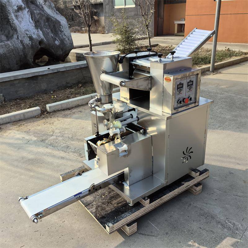 速全自动大型快包饺子机电动食堂子智能水饺机567包合式仿手工饺