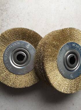 厂家直供200*60*25m*0.2JHF平2mm孔平型丝钢丝轮机刷钢m丝刷键槽8