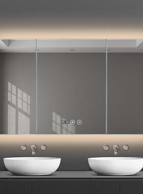 B824室OEN伯仑浴镜柜智能镜子卫生间洗漱置物架L灯挂带墙大镜子