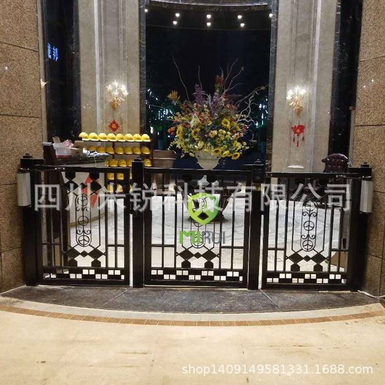 绵阳小区侧装电动开门机 德阳曲臂开门器 刷卡电动闭门器厂家