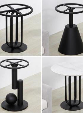 轻奢铁艺桌腿支架桌架脚酒几茶OLS几边腿脚架子岩板大理石店支撑